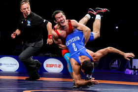 فینال روز نخست مسابقات کشتی فرنگی قهرمانی جهان - لاس‌وگاس